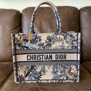 100% Authentic Christian Dior Medium Book Tote